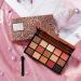 Makeup Pallet for Eyes - 15 Colors Matte Eyeshadow Palette | Pigmented Shimmer Eye Shadow Palette Blendable Long Lasting Waterproof Makeup Kit Kot-au - Buy Online on GoSupps.com