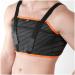Armor Adult Unisex Chest Support Brace to Stabilize the Thorax after Open Heart Surgery Thoracic Procedure or Fractures of the Sternum or Rib Cage Black Color Size X-Large for Men and Women Black XL