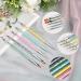Nail Brush Rhinestones Set - 12 Colors AB Crystal Rhinestones for Nails | 5PCS Double-Ended Fine Liner Acrylic Nail Brush | Nail Art Design Kit with Upgraded Point Drill Drawing Brush Pen - Dotting Tools Included - Buy Online on GoSupps.com