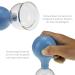 Buy PULOX Cupping Glasses Set - Real Glass Facial Cups (2 pcs 5.2cm & 6.2cm) - Optimize Your Health & Beauty - Buy Online on GoSupps.com