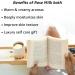 Calming Rose Coconut Milk Bath Soak | Moisturizing Spa Salt Powder for Stress Relief | Perfect Gifts for Women - Birthday & Christmas - Buy Online on GoSupps.com