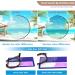Bosail Blue Light Blocking Glasses - Tritan Square Frame for Men & Women | Anti-UV Gaming Eyewear - Black - Buy Online on GoSupps.com