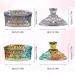 100ml Crystal Nail Dappen Dish with Lid - Laser Color | Acrylic Liquid & Powder Holder for Nail Art - Buy Online on GoSupps.com