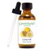 Lemon 2 fl oz (59 ml) Glass Bottle w/Glass Dropper 100% Pure Essential Oil GreenHealth