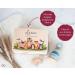 Personalized Wooden Baby Souvenir Box | Forest Animals | Custom Name Date & Size | Perfect Baby Gift - 30x20x14 cm - Buy Online on GoSupps.com
