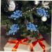 NOLITOY 10pcs Christmas Imitation Berries Blue Berry Stems Christmas Picks Decorative Sticks Faux Berry Rose Decorations Artificial Berry Stem Foam Christmas Tree and Silver Blue 19X5X5CM - Buy Online on GoSupps.com