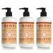 Mrs. Meyer's Hand Lotion for Dry Hands, Non-Greasy Moisturizer Made with Essential Oils, Oat Blossom Scent, 12 oz Bottles, Pack of 3
