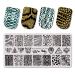 Beautybigbang Nail Stamping Plate Image Templates Pattern of Animal Structure Manicure Nail Art Stencil