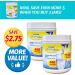 Clear DysphagiAide Thickener Powder - Instant Liquid & Food Thickener (19.75 oz) - 400 Servings - Dysphagia Relief - Nectar & Honey Thick - Drink & Water Thickener - Pack of 1 - Buy Online on GoSupps.com