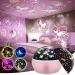 Unicorn Toys for Girls Vingtank Night Light Kids Girls Toys Age 4 5 6 7 8 Star Projector Kids Toys for 1-12 Year Old Girls Birthday Decorations Children Room Decor Green red