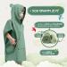 Fuchs Panda Children's Bathing Poncho - Extra Warm & Soft 100% Bamboo Towel Poncho | Perfect Gift in Copper-Green - Buy Online on GoSupps.com