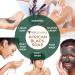 PraNaturals 100% Organic Raw African Black Soap 200g - Handcrafted in Ghana | Detoxifying & Anti-Ageing | For All Skin Types - Natural Vegan Unprocessed - Buy Online on GoSupps.com