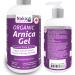 Naka Platinum ORGANIC Arnica Gel Vegan Topical Joint and Muscle Therapy Formula Quick and Superior Absorption - BONUS SIZE 340 ml (300+40 FREE)