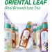 ORIENTAL LEAF Unsweetened Iced Tea Bottled Green Tea 16.9 FL oz bottles (Pack of 15) Bottled Iced Tea Drinks Sugar Free 0 Calories unsweet green - Buy Online on GoSupps.com