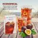 China Mist Passion Fruit Black Iced Tea Bags - 4 Count, Yields 1/2 Gallon Per Bag - Buy Online on GoSupps.com