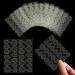 11 sheet / 264 piece of nail adhesive pads double -sided transparent nail adhesive tabs sticker nail glue jelly gel transparent nail sticker for manicure accessories