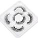 Shop Pooplunch Cat Eye False Eyelashes - Wispy Fluffy Faux Mink Volume Lashes (3 Pairs) - International Shipping Available - Buy Online on GoSupps.com