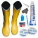 Wellington Boot Repair Kit XL 15g Accelerated - Industrial Strength glue Sole Repair Heel Repair Boot Repair - PU Adhesive Waterproof Permanent Durable Flexible Transparent with Accelerator