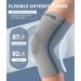 Buy Prowaves Compressed Knee Support for Men & Women - Patella & Meniscus Brace with Stabilizers - Breathable Relief for Arthritis & Knee Pain - 2PCS - Buy Online on GoSupps.com