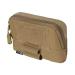 TOPTACPRO Tactical MOLLE Admin Panel Pouch Small Chest Pouch for Tactical Vest JPC2.0 AVS CPC MOLLE System Gun Belt 500D Cordura Nylon C:Coyote Brown