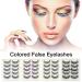 YangMeng Purple Diamond Eyelashes | Thick Exaggerated False Lashes for Cosplay & Dance Performance - Natural Look - Buy Online on GoSupps.com
