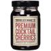 Premium Cocktail Cherries for Cocktails and Desserts | All American, Natural, Certified Kosher, Stemless, Slow-Cooked Garnish for Old Fashioned, Ice Cream Sundaes & more by TCWC (2 PACK of 21 oz)