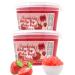 Fusion Select Bursting Boba Popping Boba Pearls Fruit Tea Snack Toppings (Strawberry, 2 Pack) Strawberry 15.8 Ounce (Pack of 2)