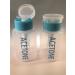 Beauticom 6 Oz Blue Push Down Acetone Labeled Empty Bottle Dispenser (Quantity: 2 Pieces)