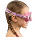 Cressi Kids Silicone Snorkeling Mask - Adjustable Strap - Ages 5-10 - Pink/Lilac - Buy Online on GoSupps.com