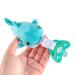 Plush Whale Pacifier Holder with Detachable Stuffed Animal - Silicone Soothie for Newborn Baby - Buy Online on GoSupps.com