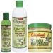 Africa's Best Organics Olive & Clove Oil Therapy Groth Lotion and Hair Mayonnaise (Set of 3)