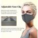 Washable Reusable 4 Ply Cloth Face Mask with Nose Wire & Adjustable Ear Loop, 8 Count - Men Women Teens - Breathable - Color-1 - Buy Online on GoSupps.com