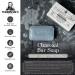 The Grandpa Soap Company Charcoal Bar Soap with Hemp Oil and Mint Oils - 2 Pack | Vegan Face & Body Soap for Men & Women - 4.25 oz - Buy Online on GoSupps.com