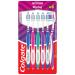 Colgate Zigzag toothbrush with cross bristles for perfect cleaning of the interdental spaces removes bacteria and ensures fresh breath tongue cleaner and cheek cleaner 6 pieces