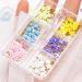 3D Flower Nail Charms Colorful Flower Nail Art Resin Blossom Rhinestone Nail Art Decoration Nail Art Charms Nail Pearls Jewelry Accessories DIY Crafts with Dual Head Nail Cuticle Pusher - Buy Online on GoSupps.com