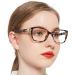 OCCI CHIARI Oversized Brown Reading Glasses for Women | 1.0-6.0 Magnification | Fashionable Readers in 1.75 Strength - Buy Online on GoSupps.com