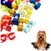 BIPY 50Pcs Small Dog Hair Bows with Elastic Rubber Bands for Puppies Doggy Cats Kitten Valentine's Day Wedding Festival Pet Yorkie Alpaca Topknot Attachment Grooming Accessories Random Color valentine's day Dog Hair Bows 50pcs - Buy Online on GoSupps.com