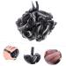 Beavorty 4pcs Charcoal Bath Ball & Shower Scrubber - Loofah Balls for Spa-Like Bathing | Bubble Maker Bathroom Accessories - Buy Online on GoSupps.com