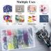 OUTUXED 36 Grid Clear Plastic Organizer Box - Adjustable Compartment Dividers for Jewelry, Beads, Rocks, Fishing Tackles, Washi Tapes, Threads - Buy Online on GoSupps.com