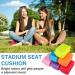 6 Pcs Camping Cushion Hiking Seat Pad with 6 Storage Bag Foldable Foam Waterproof Foam Mat to Sit on Bleacher Ultralight Foam Sitting Pad for Outdoor Picnic Trekking Stadium Travel 15x11 Inch 6 Colors - Buy Online on GoSupps.com