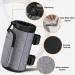 FINPAC Universal Bike Cup Holder with Phone Pockets - Gray | For Stroller, Walker, Golf Cart, Rollator, Scooter | Outdoor Drink Holder for Biking - Buy Online on GoSupps.com