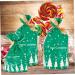 KOMBIUDA Christmas Sack 50pcs Christmas Bag Candy Bags Halloween Candy Christmas Drawstring Bag Snowflake Crisp Ribbon - Buy Online on GoSupps.com