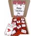 Valentine s Day Love heart Sweets with wrappers in box- Cupid- gift