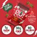 GoGummy Low Sugar (1g) Gummy Bears by Jimmy Sevigny | Cherry Sour Fruity Gummies | High Fiber No Sugar Alcohols Gluten Free | Pack of 12 x 50g Bags - Buy Online on GoSupps.com