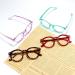 Buy Oval Green Blue Light Blocking Glasses for Men & Women | Reduce Eye Strain & Improve Sleep - Buy Online on GoSupps.com