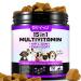 15 in 1 Multivitamins Vitamins, Supports Immune System, Skin, Coat, Vitamins for All Dogs, 150PCS Chewable, Duck Flavor