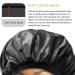 Oil Treated Black Sleep Bonnet - Women's Elastic Band Cap - Buy Online on GoSupps.com