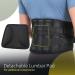 BraceUP Back Brace with Lumbar Pad for Men and Women - Relief for Sciatica & Lower Back Pain - Waist Support Belt for Heavy Lifting - S/M Size (70-90 cm) - Buy Online on GoSupps.com