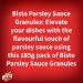 Bisto Creamy Parsley Sauce Mix 185g Drum - Deliciously Rich Flavor (Pack of 1) - Buy Online on GoSupps.com
