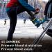 Wanchel Merino Wool Ski Socks - 2 Pairs Knee-Length Thermal Winter Socks for Snowboarding - Men's Black - Buy Online on GoSupps.com